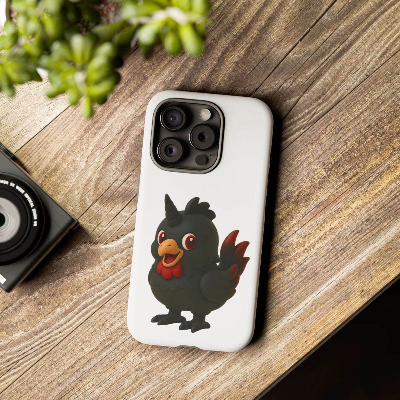 Cute Cartoon Bird Phone Case, Tough Phone Cover, Unique Gift for Bird Lovers, Fun Accessories for Kids, Christmas Present