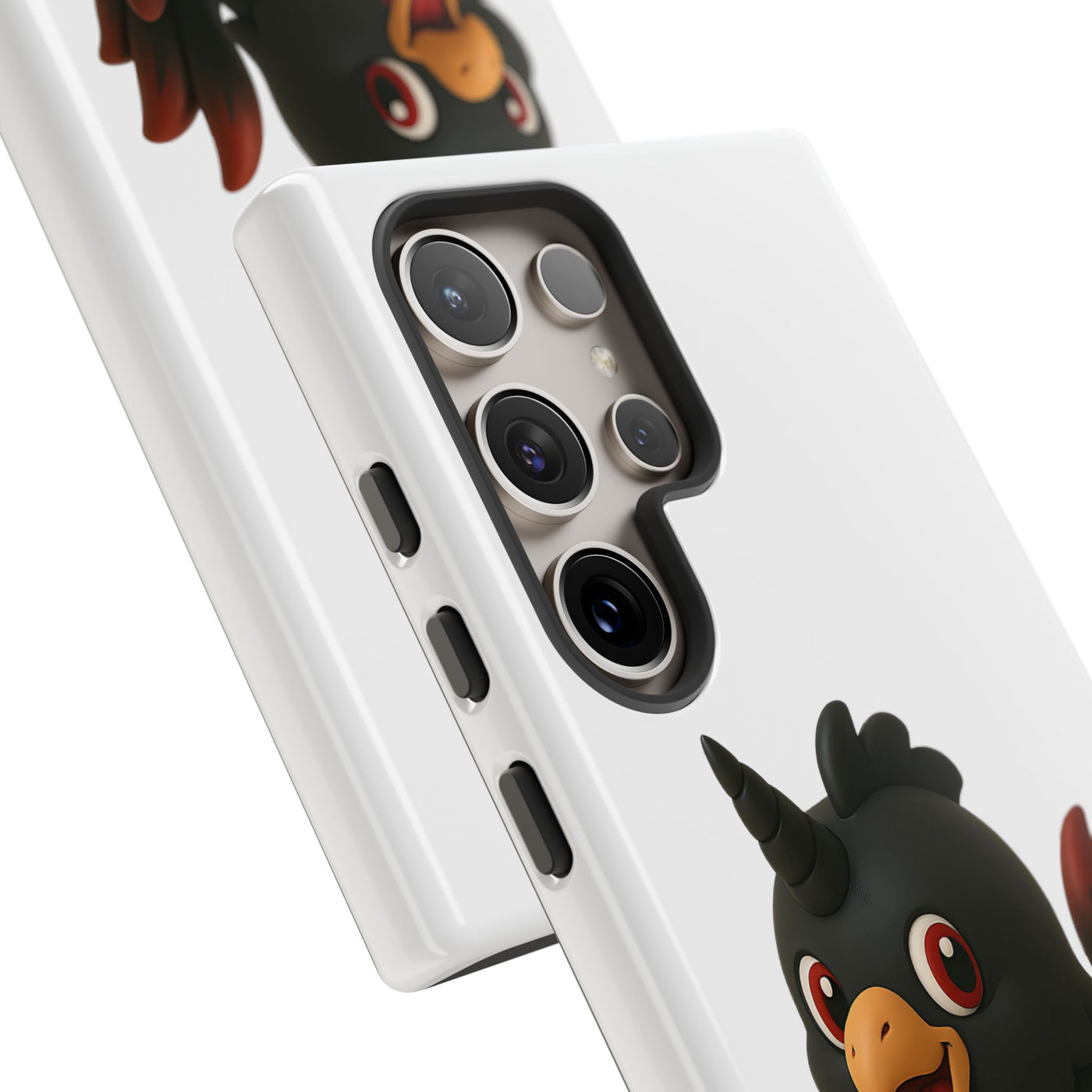 Cute Cartoon Bird Phone Case, Tough Phone Cover, Unique Gift for Bird Lovers, Fun Accessories for Kids, Christmas Present