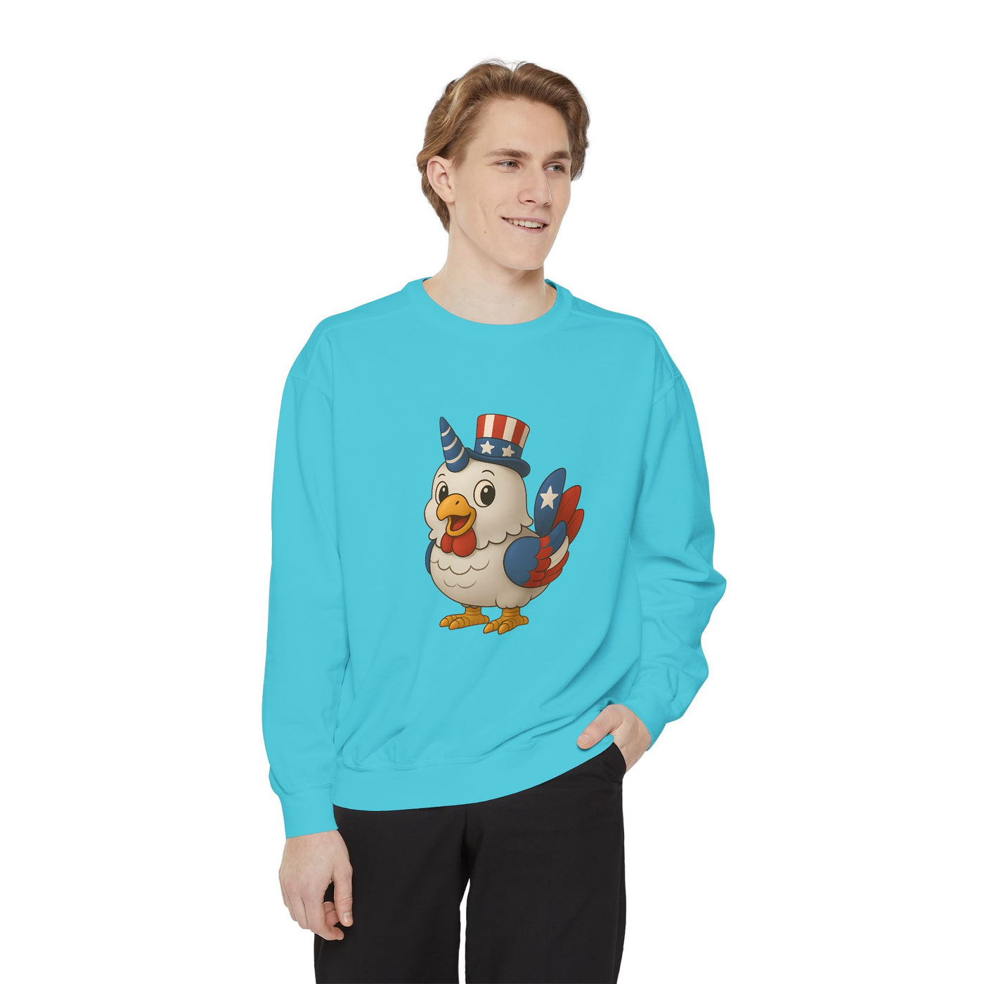 Unisex Garment-Dyed Sweatshirt