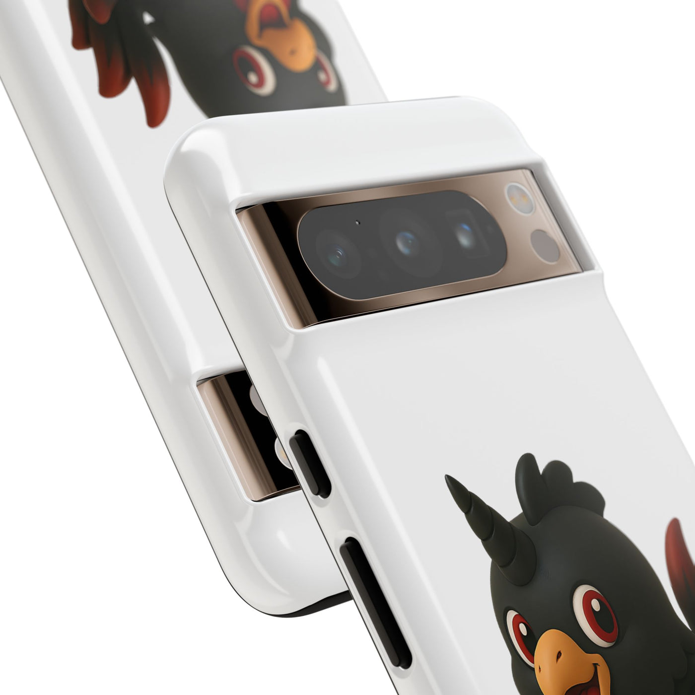 Cute Cartoon Bird Phone Case, Tough Phone Cover, Unique Gift for Bird Lovers, Fun Accessories for Kids, Christmas Present