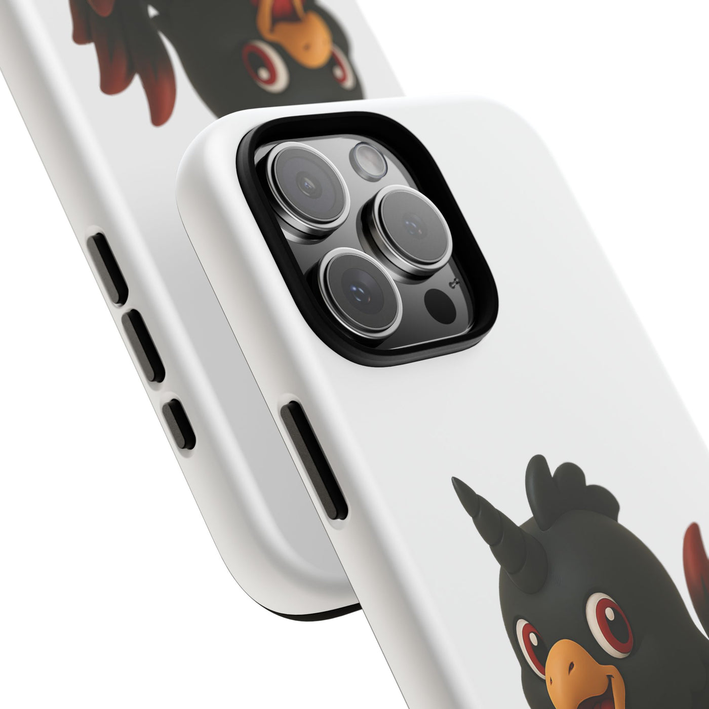 Cute Cartoon Bird Phone Case, Tough Phone Cover, Unique Gift for Bird Lovers, Fun Accessories for Kids, Christmas Present