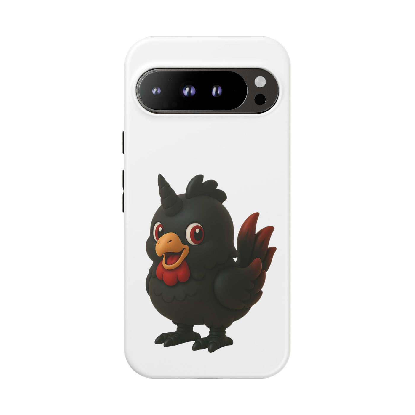 Cute Cartoon Bird Phone Case, Tough Phone Cover, Unique Gift for Bird Lovers, Fun Accessories for Kids, Christmas Present