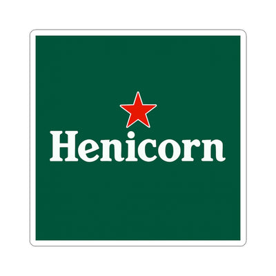Henicorn Kiss-Cut Stickers | Fun Decor, Laptop Stickers, Gift Ideas, Party Favors, Customizable Wall Art