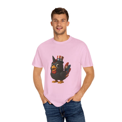Patriotic Rooster Tee, Unisex Garment-Dyed T-shirt for 4th of July, Cute Animal Shirt, Backyard BBQ Apparel, Summer Casual Wear, [...]