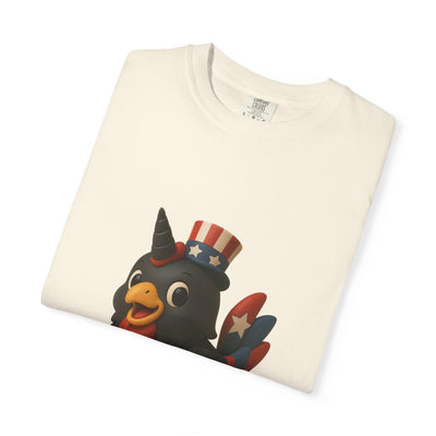 Patriotic Rooster Tee, Unisex Garment-Dyed T-shirt for 4th of July, Cute Animal Shirt, Backyard BBQ Apparel, Summer Casual Wear, [...]