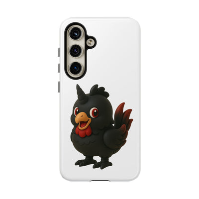 Cute Cartoon Bird Phone Case, Tough Phone Cover, Unique Gift for Bird Lovers, Fun Accessories for Kids, Christmas Present