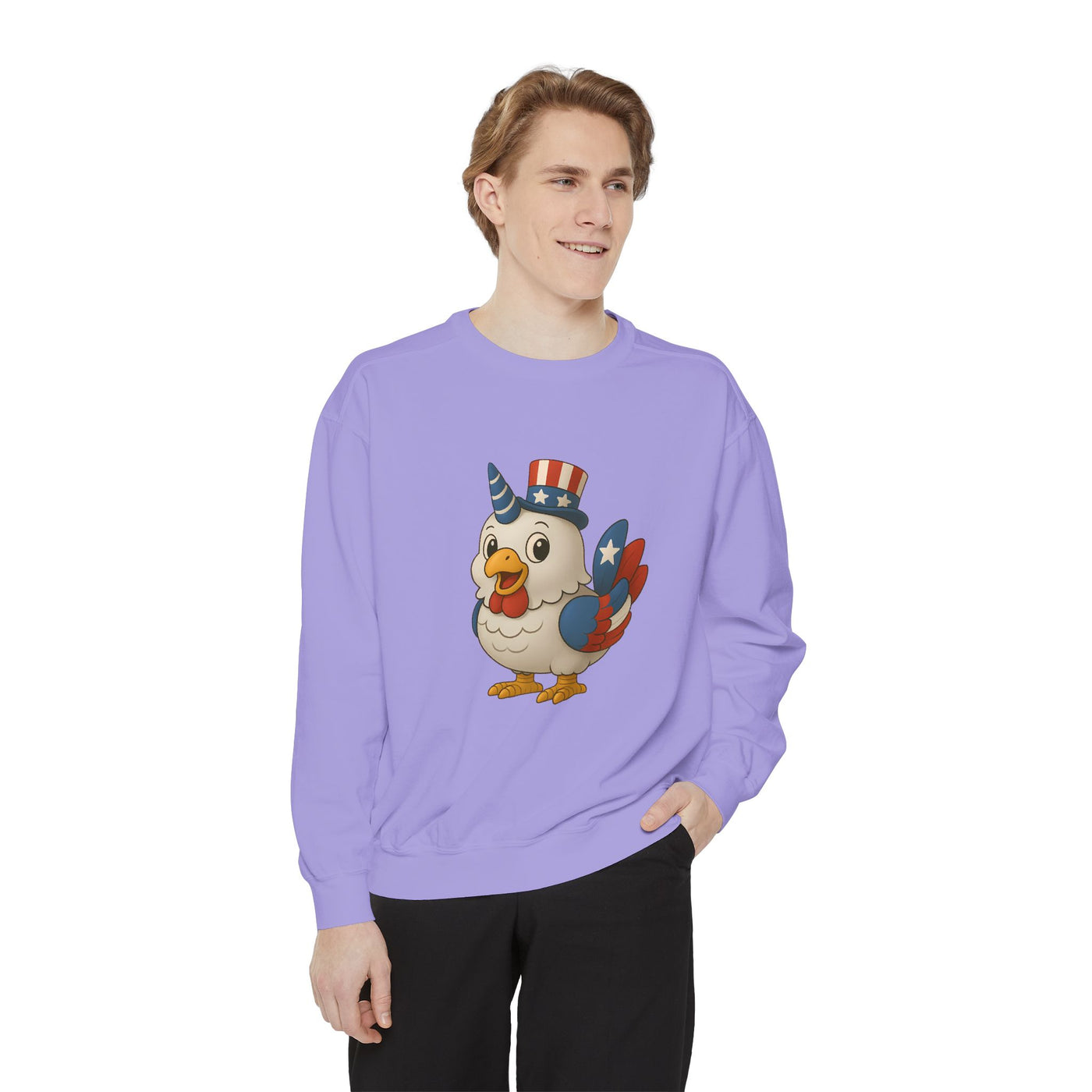 Unisex Garment-Dyed Sweatshirt