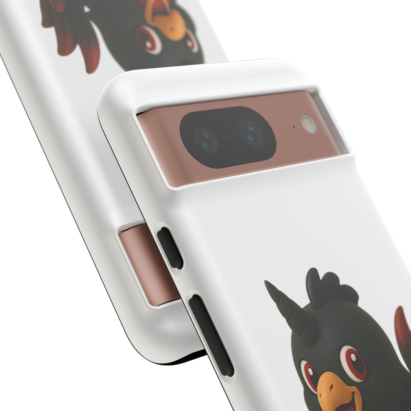 Cute Cartoon Bird Phone Case, Tough Phone Cover, Unique Gift for Bird Lovers, Fun Accessories for Kids, Christmas Present