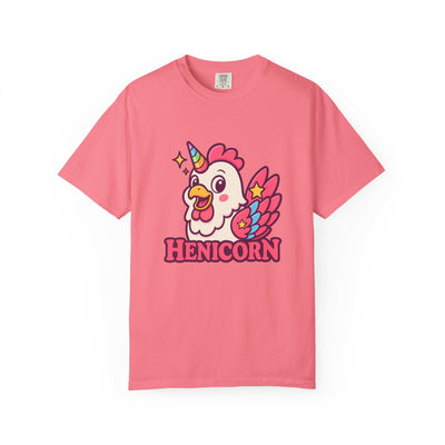 Cute Henicorn Unisex T-Shirt | Fun Gift for Unicorn Lovers, Animal Lovers, Quirky Tee, Casual Wear, Birthday Gift