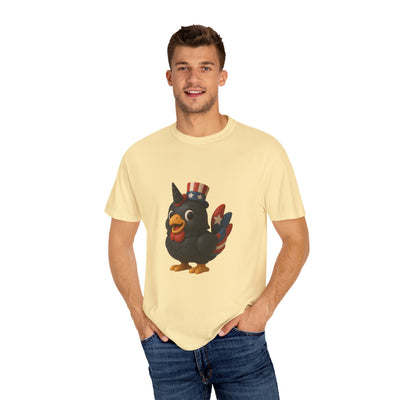 Patriotic Rooster Tee, Unisex Garment-Dyed T-shirt for 4th of July, Cute Animal Shirt, Backyard BBQ Apparel, Summer Casual Wear, [...]