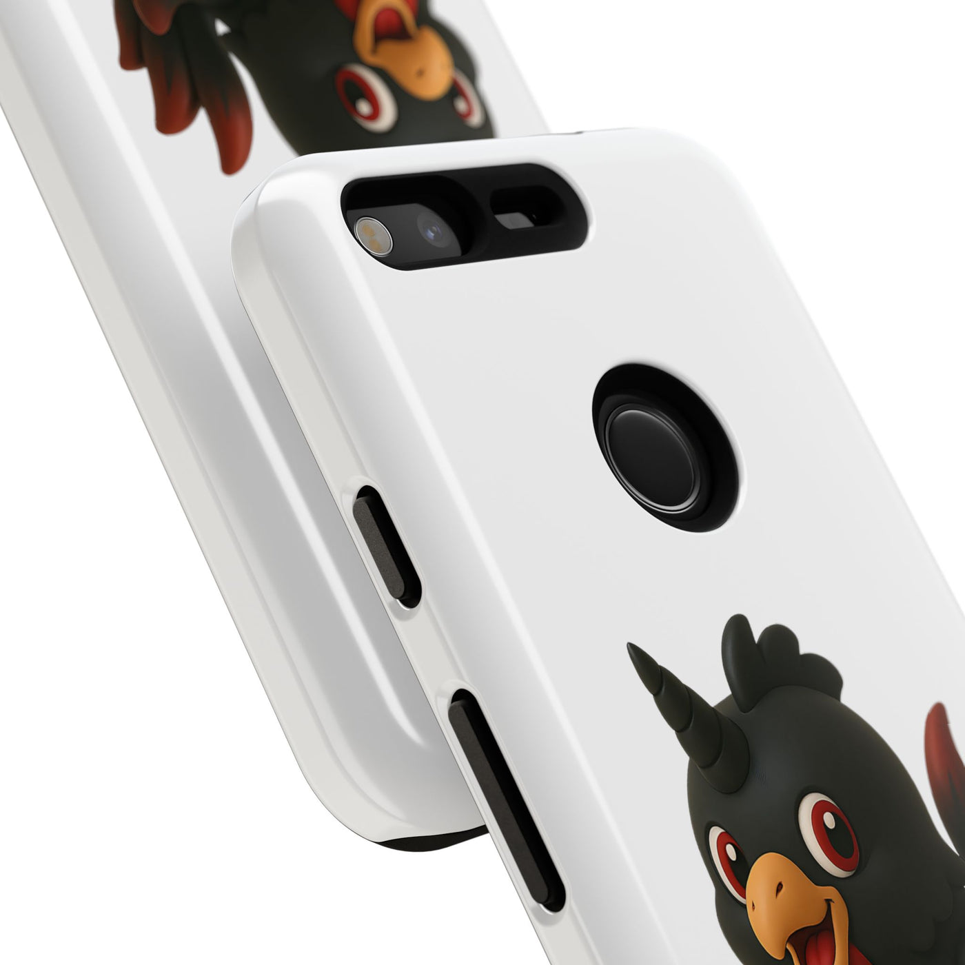 Cute Cartoon Bird Phone Case, Tough Phone Cover, Unique Gift for Bird Lovers, Fun Accessories for Kids, Christmas Present