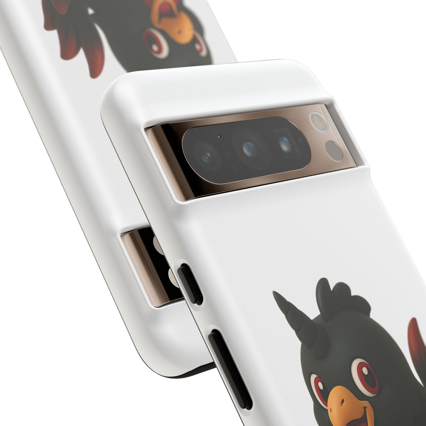 Cute Cartoon Bird Phone Case, Tough Phone Cover, Unique Gift for Bird Lovers, Fun Accessories for Kids, Christmas Present