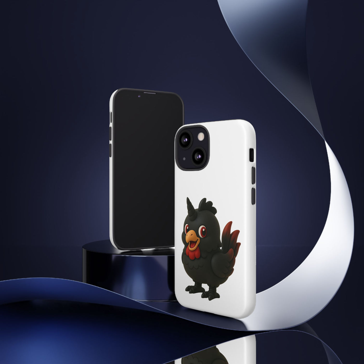 Cute Cartoon Bird Phone Case, Tough Phone Cover, Unique Gift for Bird Lovers, Fun Accessories for Kids, Christmas Present