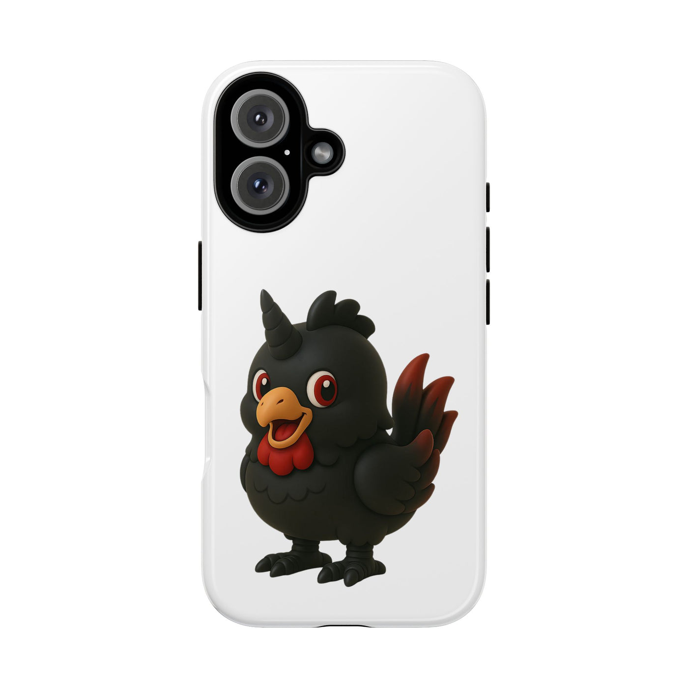 Cute Cartoon Bird Phone Case, Tough Phone Cover, Unique Gift for Bird Lovers, Fun Accessories for Kids, Christmas Present