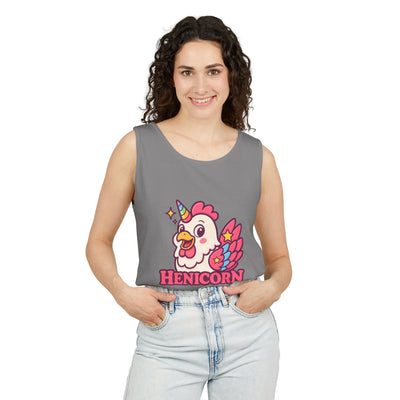 Henicorn Unisex Tank Top, Cute Animal Shirt, Funny Gift, Summer Fashion, Animal Lover Gift