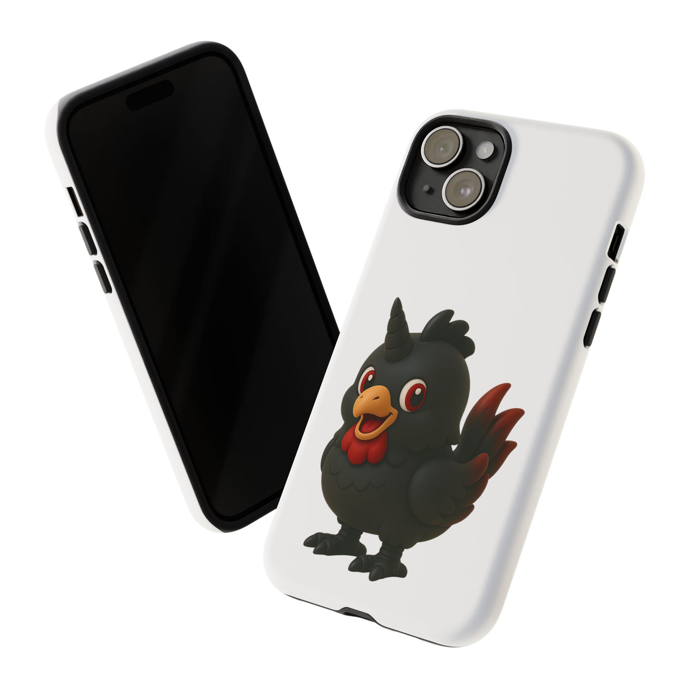 Cute Cartoon Bird Phone Case, Tough Phone Cover, Unique Gift for Bird Lovers, Fun Accessories for Kids, Christmas Present