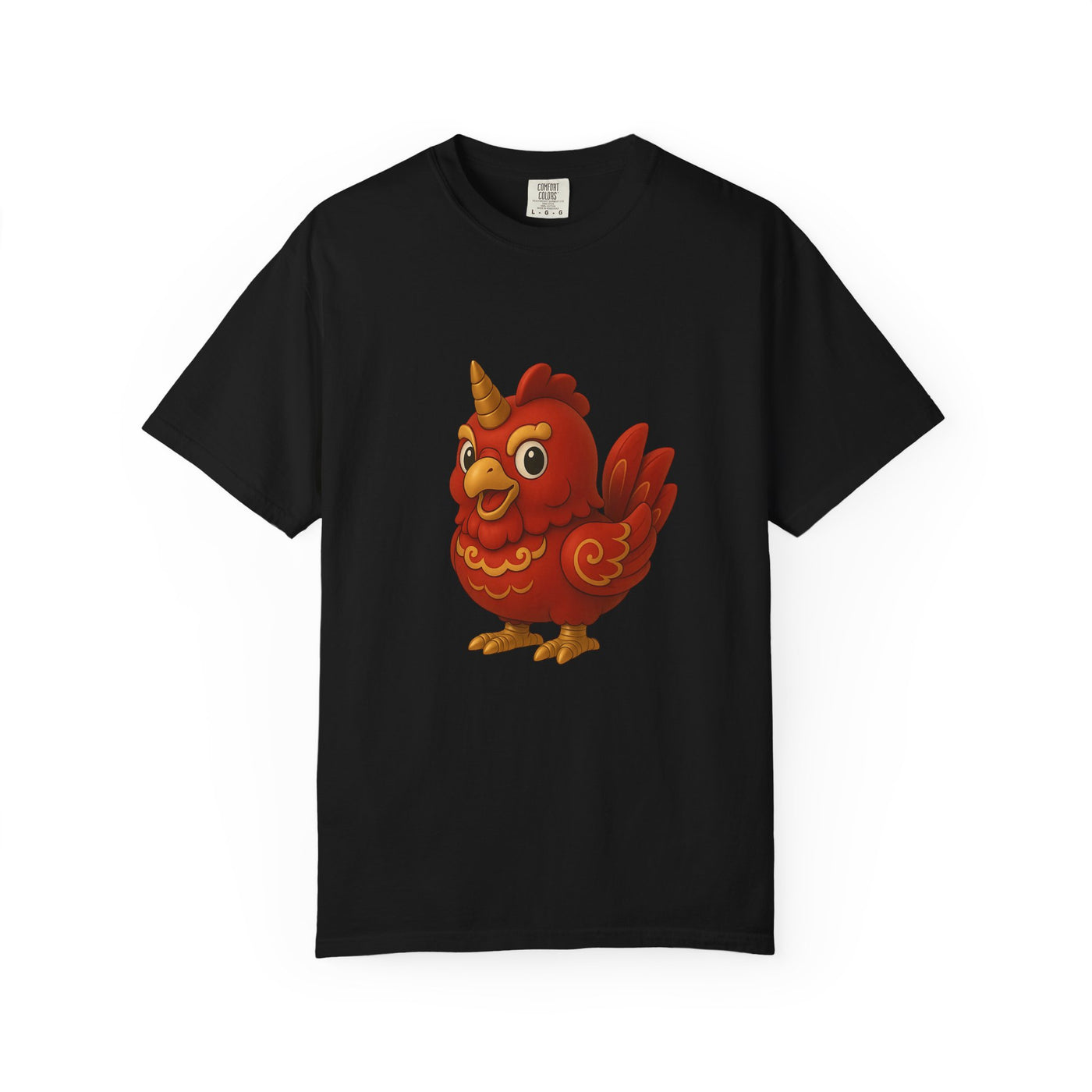 Charming Cartoon Bird Tee, Unisex T-Shirt, Cute Graphic Shirt, Fun Casual Wear, Perfect Gift for Bird Lovers