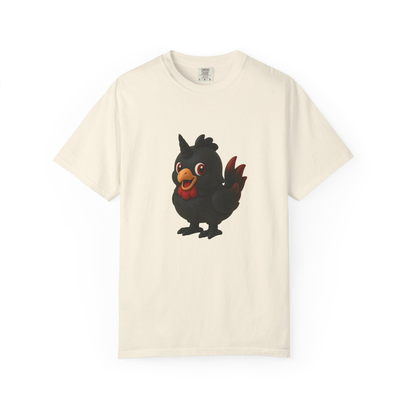 Cute Chicken Character Unisex T-Shirt, Gift for Gamers, Fun Graphic Tee, Casual Wear, Animal Lover Shirt