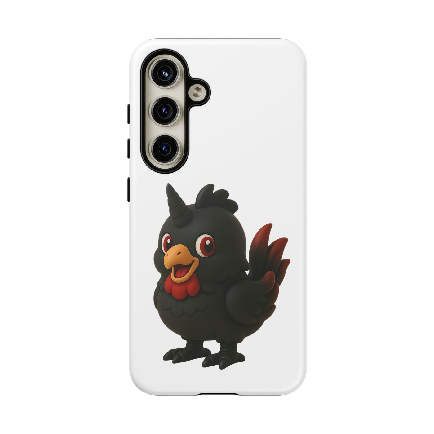 Cute Cartoon Bird Phone Case, Tough Phone Cover, Unique Gift for Bird Lovers, Fun Accessories for Kids, Christmas Present