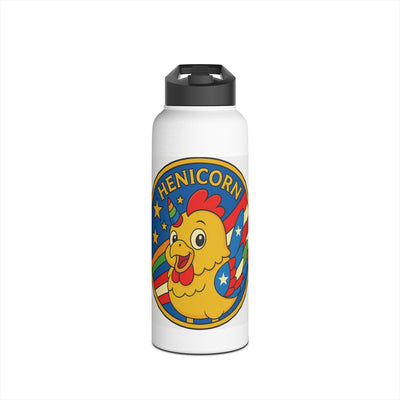 Henicorn Stainless Steel Water Bottle, Fun Chicken Design, Travel Mug, Gift for Chicken Lovers, Hydration for Kids & Adults, Unique [...]
