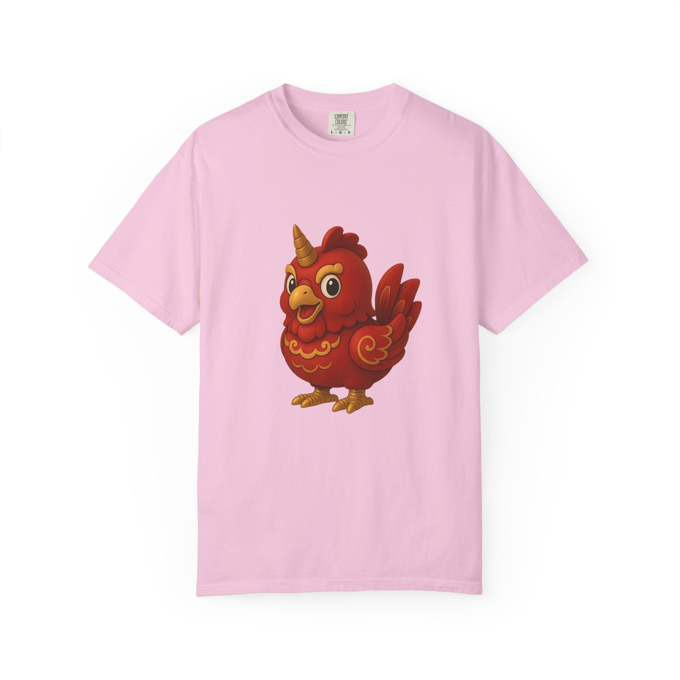 Charming Cartoon Bird Tee, Unisex T-Shirt, Cute Graphic Shirt, Fun Casual Wear, Perfect Gift for Bird Lovers