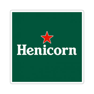 Henicorn Kiss-Cut Stickers | Fun Decor, Laptop Stickers, Gift Ideas, Party Favors, Customizable Wall Art