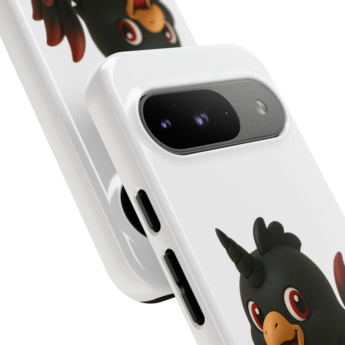 Cute Cartoon Bird Phone Case, Tough Phone Cover, Unique Gift for Bird Lovers, Fun Accessories for Kids, Christmas Present
