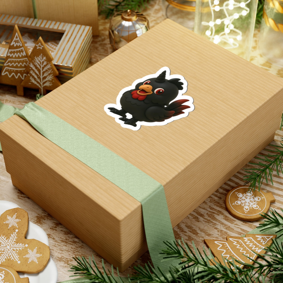 Cute Cartoon Bird Kiss-Cut Stickers, Fun Decals for Laptops, Journals, Kids, Parties, and Gifts