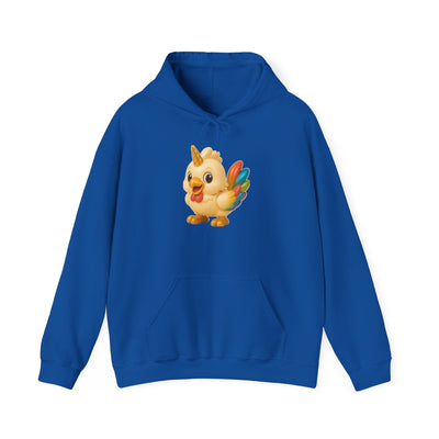 Cute Chicken Hoodie, Funny Sweatshirt, Animal Lover Gift, Unisex Apparel, Cozy Winter Wear, Funny Chicken Design
