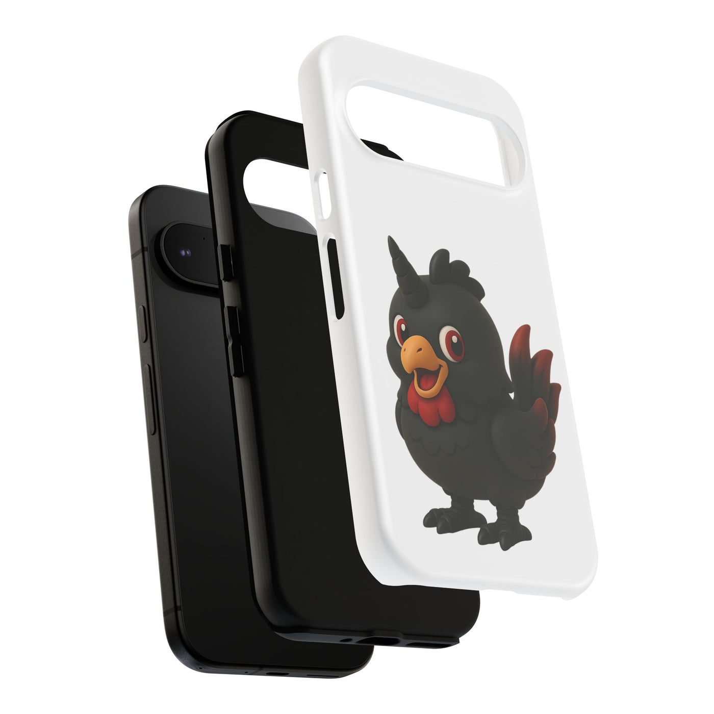 Cute Cartoon Bird Phone Case, Tough Phone Cover, Unique Gift for Bird Lovers, Fun Accessories for Kids, Christmas Present