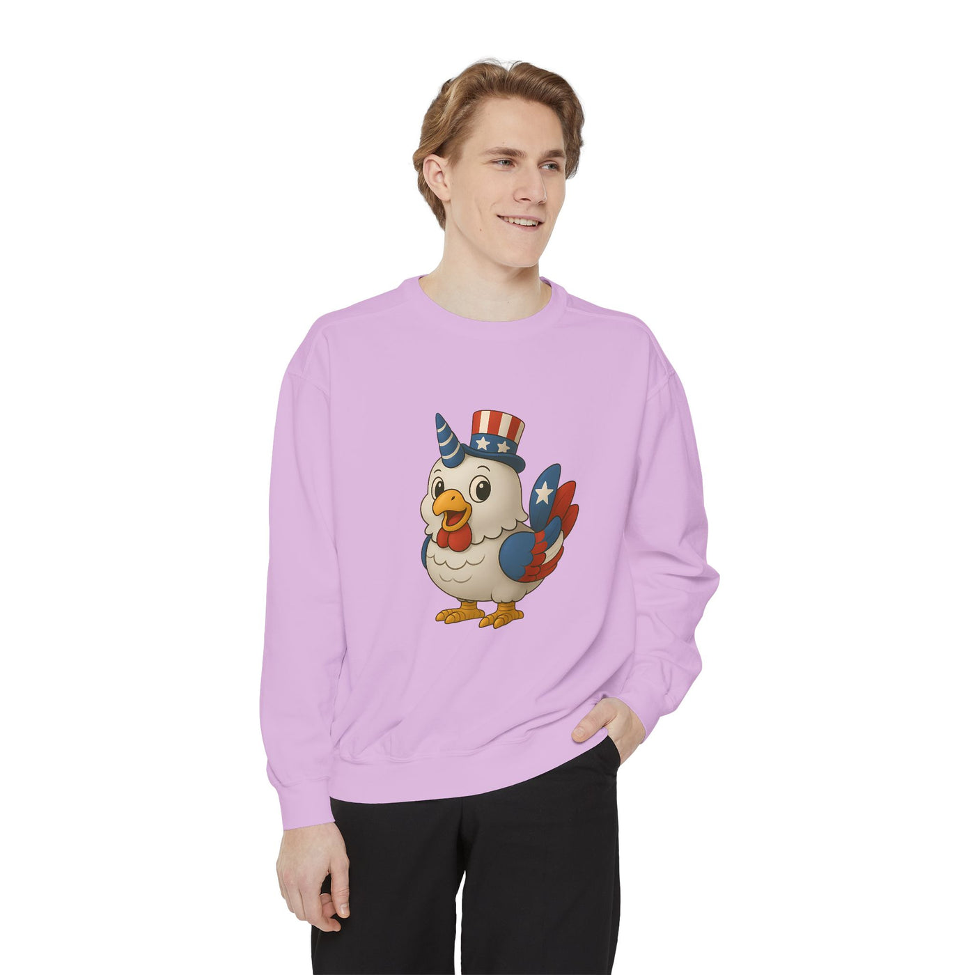 Unisex Garment-Dyed Sweatshirt