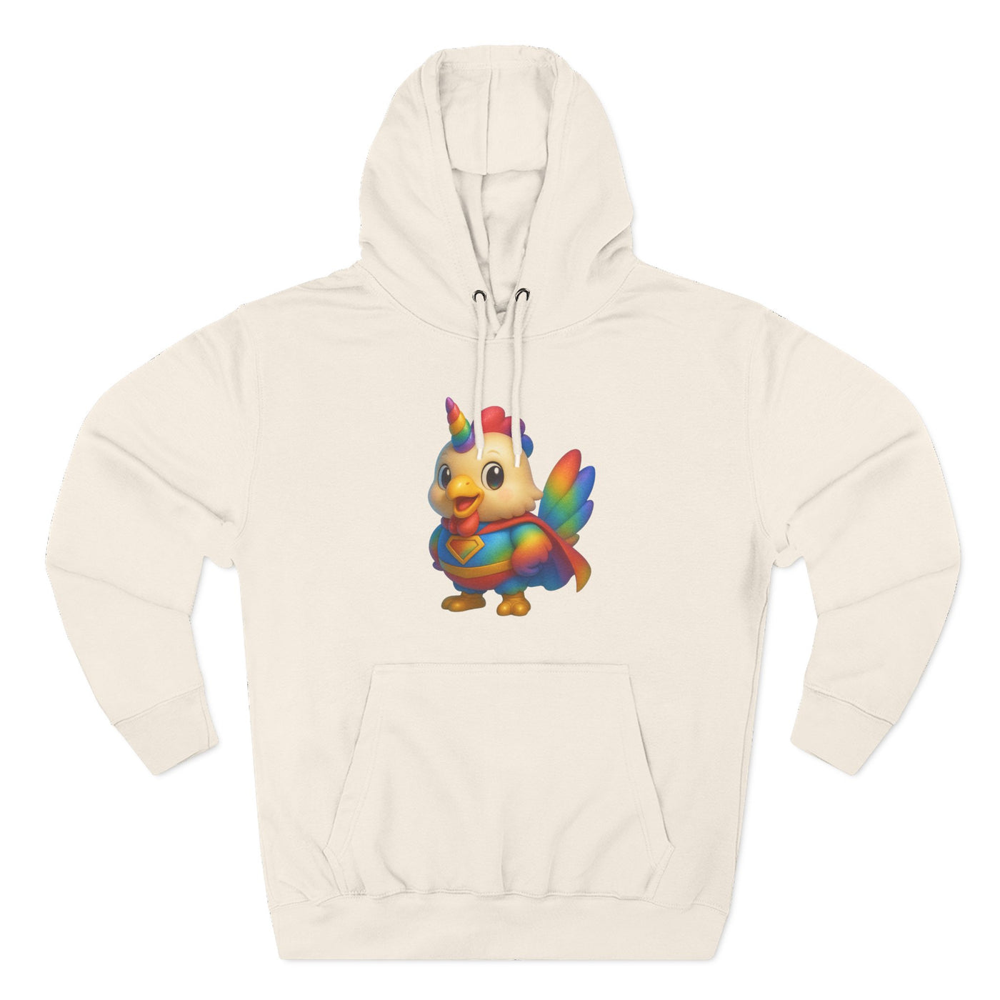 Rainbow Unicorn Hoodie, Cute Animal Sweatshirt, Cozy Fleece Pullover, Gifts for Kids, Perfect for Birthdays or Holidays