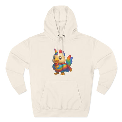 Rainbow Unicorn Hoodie, Cute Animal Sweatshirt, Cozy Fleece Pullover, Gifts for Kids, Perfect for Birthdays or Holidays