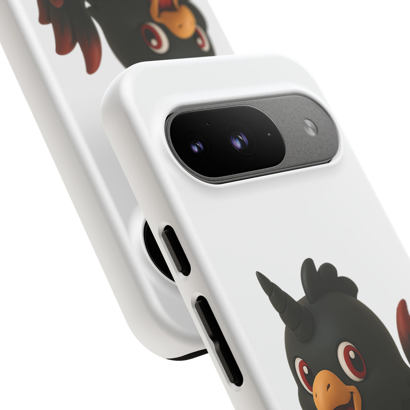 Cute Cartoon Bird Phone Case, Tough Phone Cover, Unique Gift for Bird Lovers, Fun Accessories for Kids, Christmas Present
