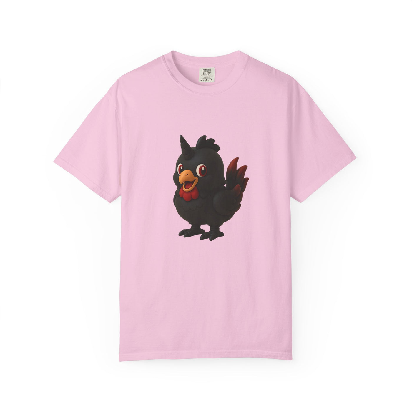 Cute Chicken Character Unisex T-Shirt, Gift for Gamers, Fun Graphic Tee, Casual Wear, Animal Lover Shirt