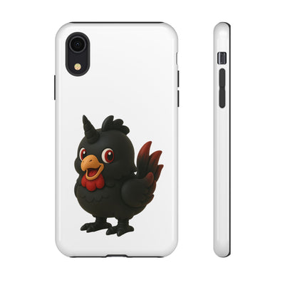 Cute Cartoon Bird Phone Case, Tough Phone Cover, Unique Gift for Bird Lovers, Fun Accessories for Kids, Christmas Present