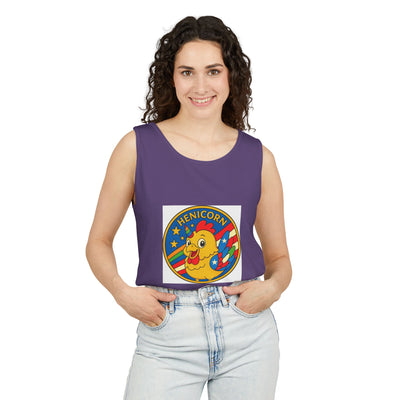 Henicorn Unisex Tank Top - Fun Graphic Tee for Summer, Gifts for Chicken Lovers, Festival Wear, Casual Wear, Unique Fashion