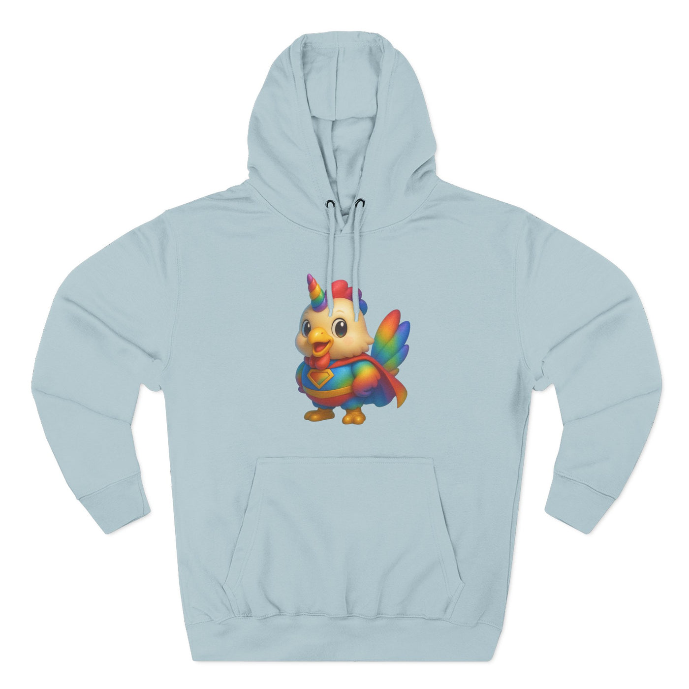 Rainbow Unicorn Hoodie, Cute Animal Sweatshirt, Cozy Fleece Pullover, Gifts for Kids, Perfect for Birthdays or Holidays