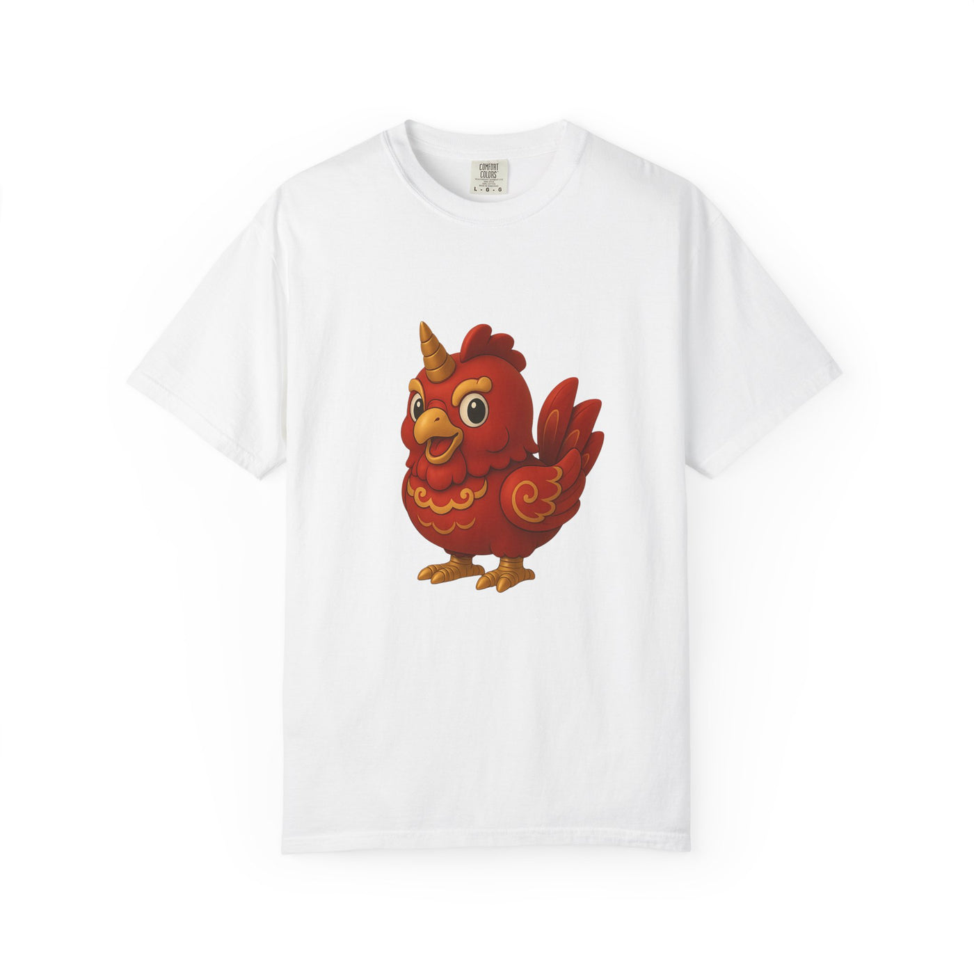 Charming Cartoon Bird Tee, Unisex T-Shirt, Cute Graphic Shirt, Fun Casual Wear, Perfect Gift for Bird Lovers