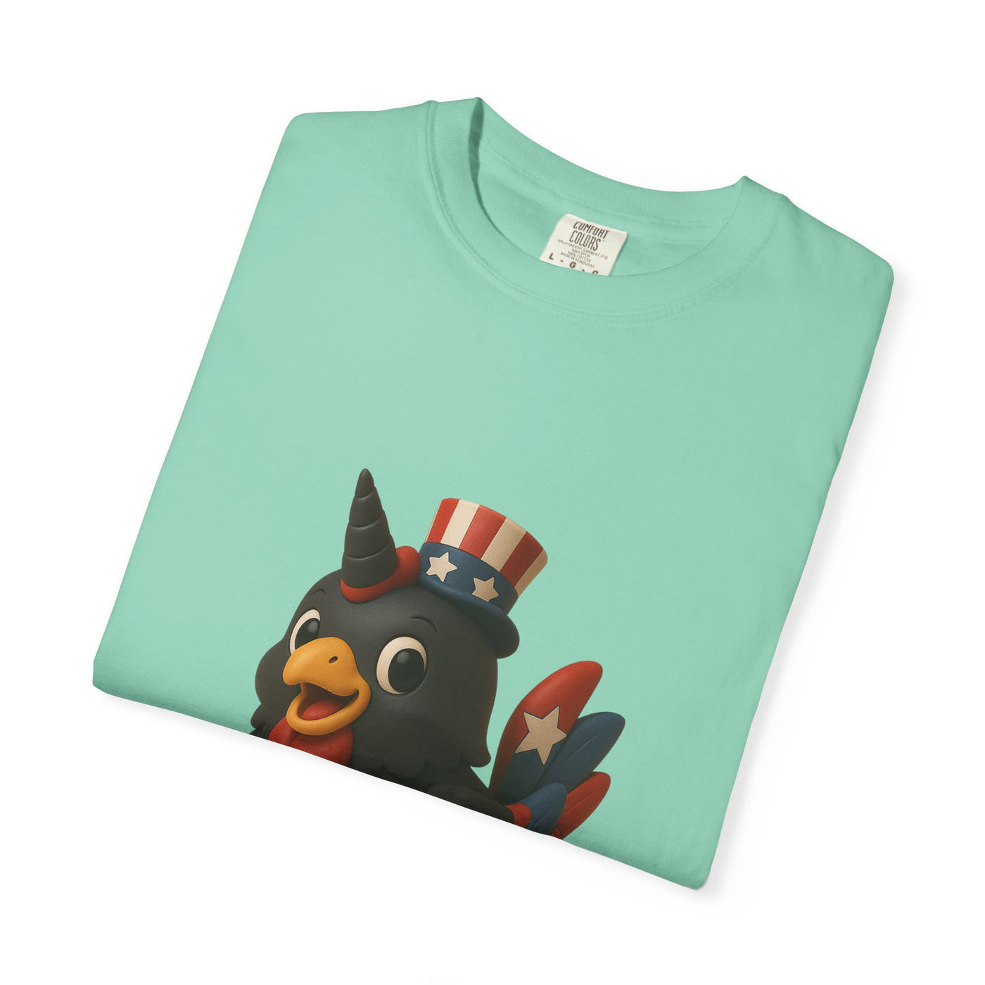 Patriotic Rooster Tee, Unisex Garment-Dyed T-shirt for 4th of July, Cute Animal Shirt, Backyard BBQ Apparel, Summer Casual Wear, [...]