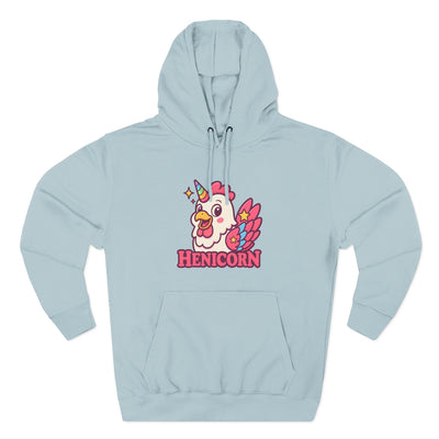 Henicorn Graphic Hoodie, Cute Fleece Sweatshirt, Unique Animal Hoodie, Gift for Animal Lovers, Cozy Graphic Apparel, Fun Unicorn Hoodie