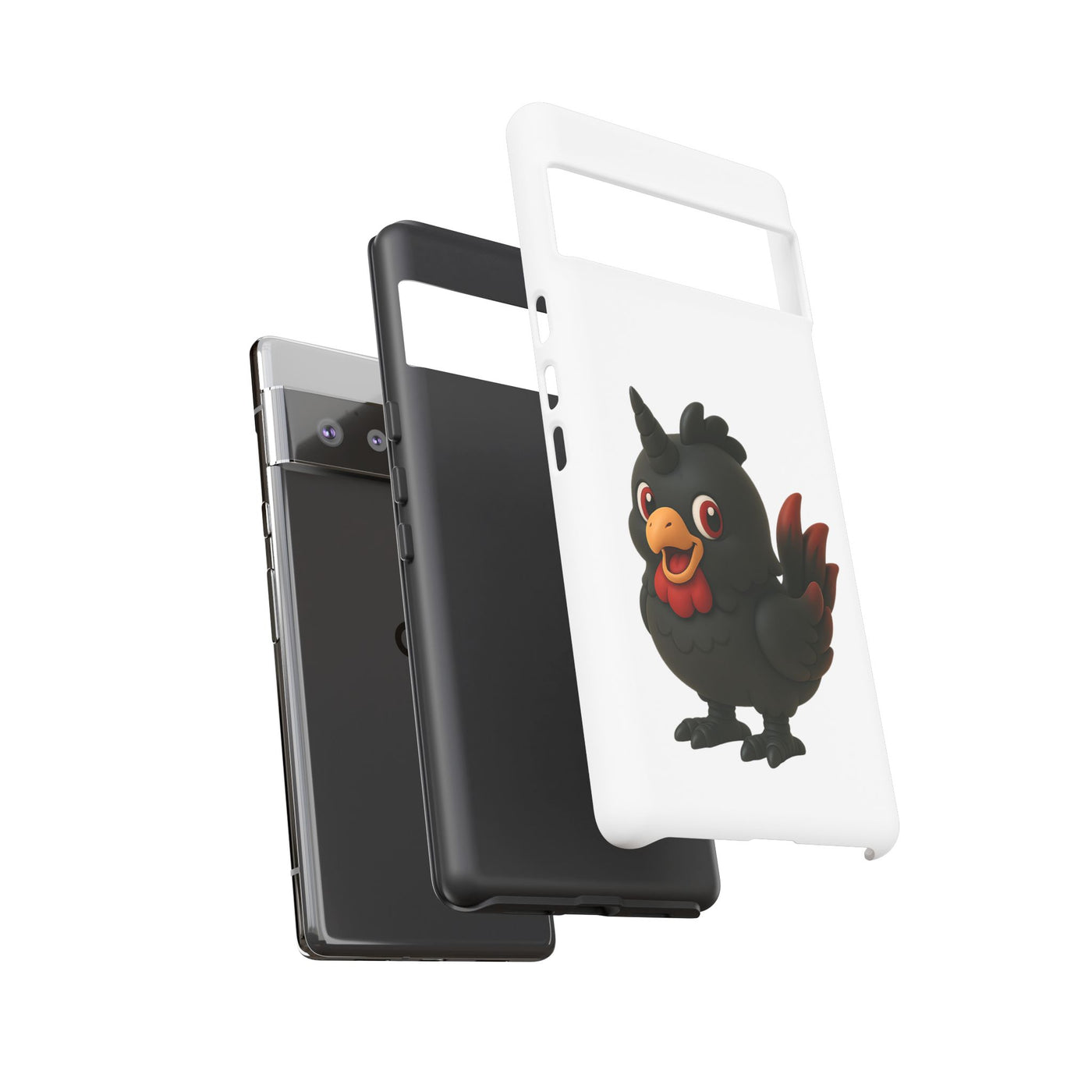 Cute Cartoon Bird Phone Case, Tough Phone Cover, Unique Gift for Bird Lovers, Fun Accessories for Kids, Christmas Present