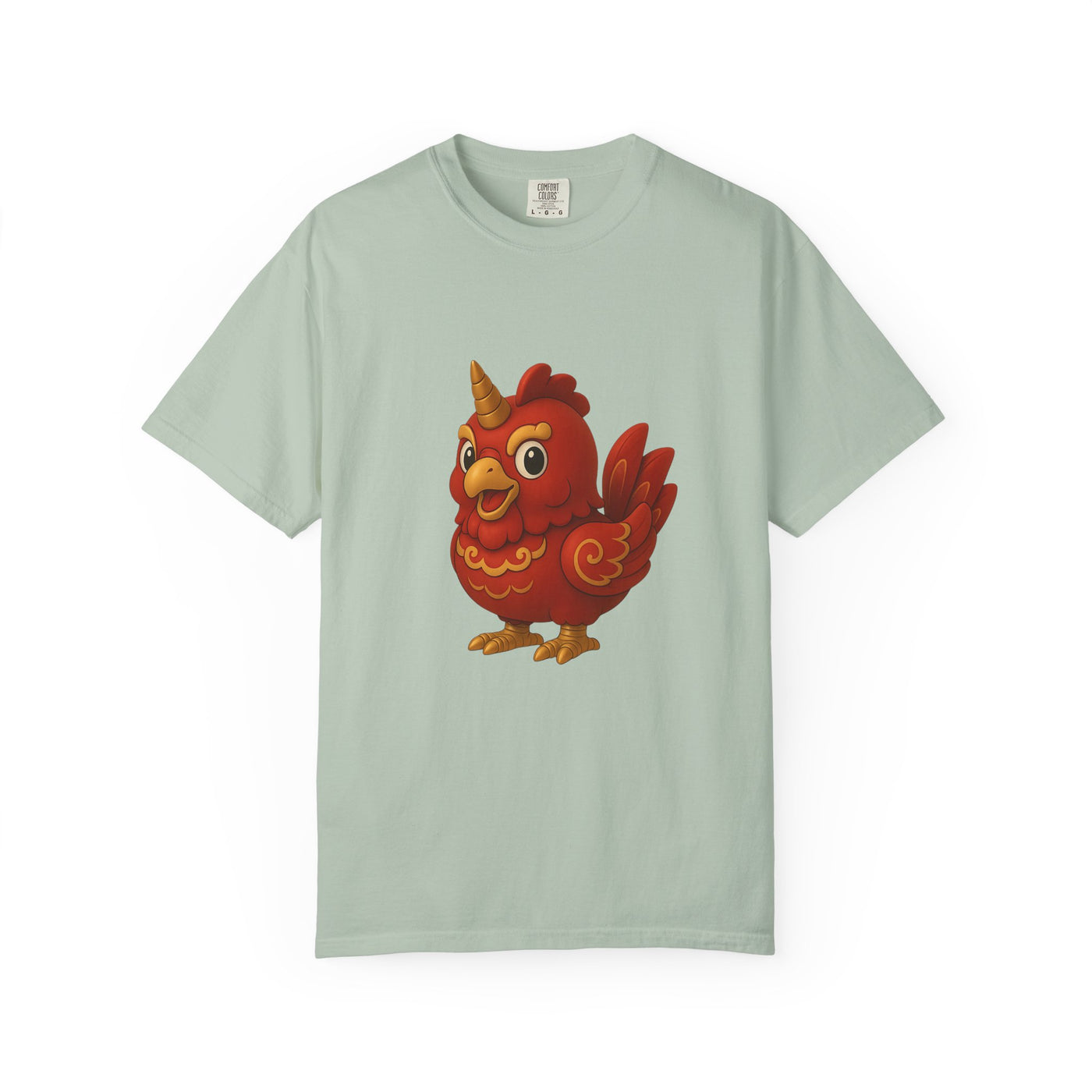 Charming Cartoon Bird Tee, Unisex T-Shirt, Cute Graphic Shirt, Fun Casual Wear, Perfect Gift for Bird Lovers