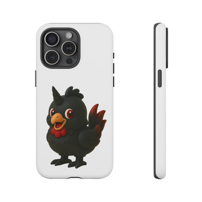 Cute Cartoon Bird Phone Case, Tough Phone Cover, Unique Gift for Bird Lovers, Fun Accessories for Kids, Christmas Present