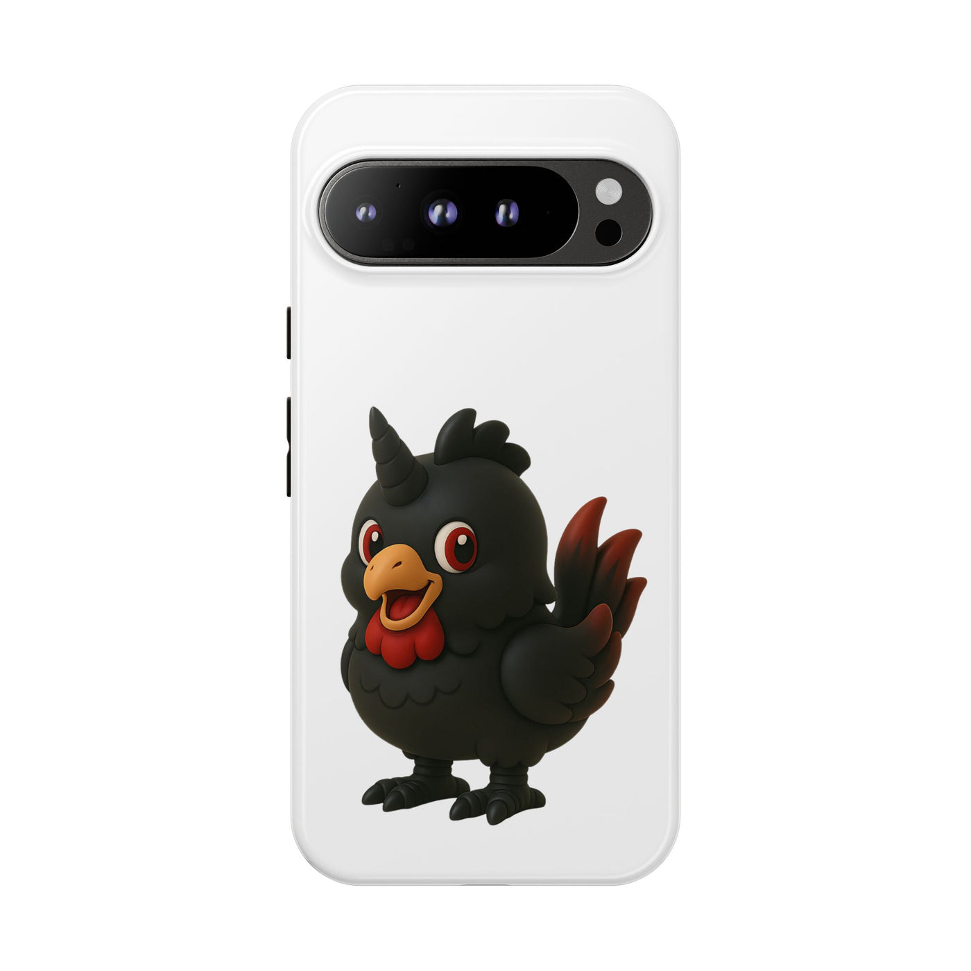Cute Cartoon Bird Phone Case, Tough Phone Cover, Unique Gift for Bird Lovers, Fun Accessories for Kids, Christmas Present