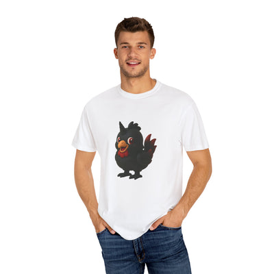 Cute Chicken Character Unisex T-Shirt, Gift for Gamers, Fun Graphic Tee, Casual Wear, Animal Lover Shirt