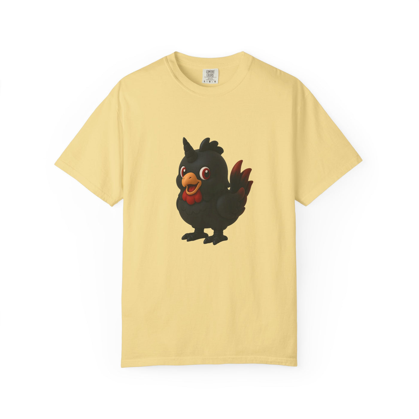 Cute Chicken Character Unisex T-Shirt, Gift for Gamers, Fun Graphic Tee, Casual Wear, Animal Lover Shirt