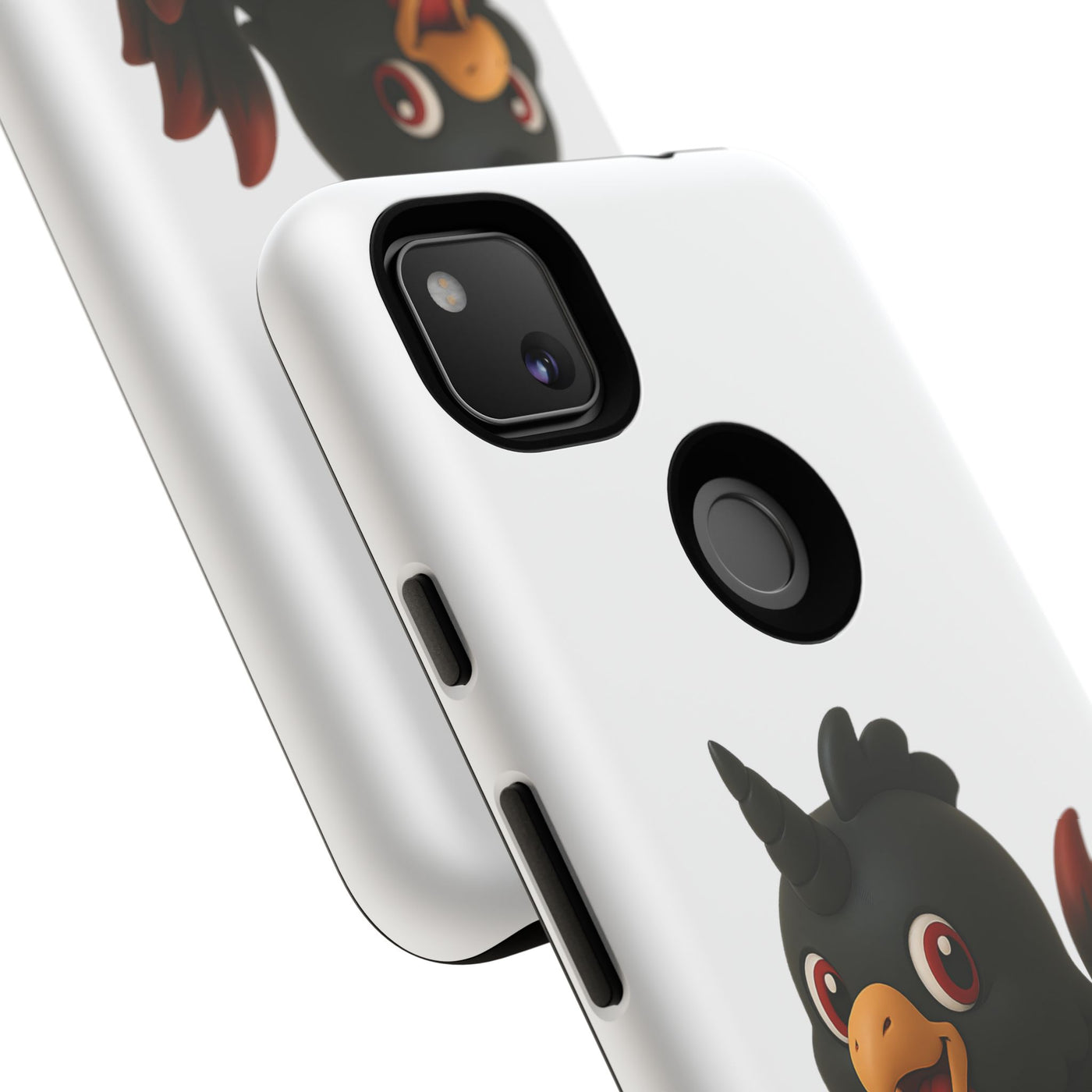 Cute Cartoon Bird Phone Case, Tough Phone Cover, Unique Gift for Bird Lovers, Fun Accessories for Kids, Christmas Present
