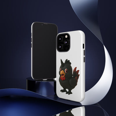 Cute Cartoon Bird Phone Case, Tough Phone Cover, Unique Gift for Bird Lovers, Fun Accessories for Kids, Christmas Present