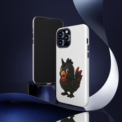 Cute Cartoon Bird Phone Case, Tough Phone Cover, Unique Gift for Bird Lovers, Fun Accessories for Kids, Christmas Present